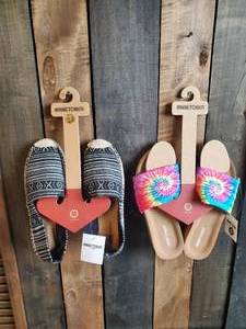2 Pair New Minnetonka Moccasins Sandals Size 9
