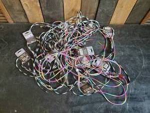 Large Lot of Charging Cords  10ft Type C Lightning Hi-speed Cable