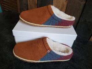 New Minnetonka Moccasins Tahoe Brown Multi Size 11M