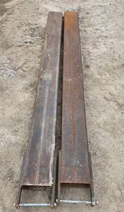 84 long Forklift Fork Extensions