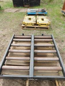 Pallet of Scales and Battery Storage Platform - Not Tested