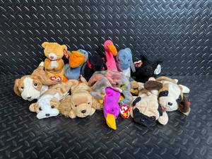 Ty Beanie Babies Assorted Plush Toys With Tags - Mixed Collection