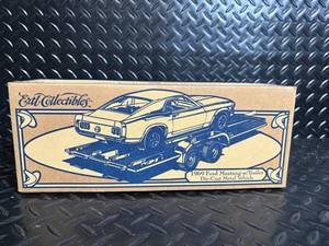 Ertl Collectibles 1969 Ford Mustang w Trailer Die-Cast Metal Vehicle 125 Scale
