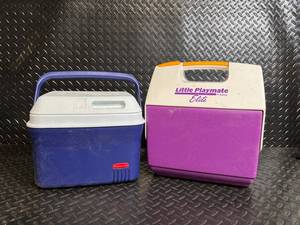 Igloo Little Playmate Elite Cooler & Rubbermaid Cooler