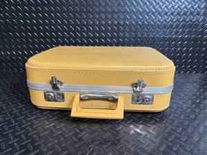 Galleria Luggage Vintage Carry-On Case with Chrome Hardware