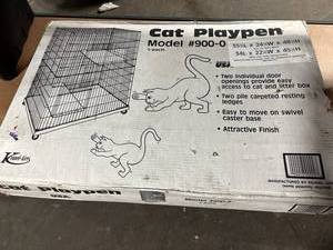 Kennel Aire Cat Playpen Model #900-0 1-Each