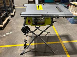 Ryobi RTS23T Table Saw - 10 in Blade - 120V - 15A - 5000 RPM - On Stand