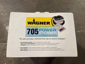 Wagner Power Steamer 705 Wallpaper Removal System with Hose, Attachments & Manual