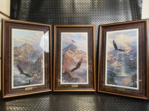 Rick Kelley Art Prints - Libertys Flight, Reflections of Freedom & On Freedoms Wing (Lot of 3)