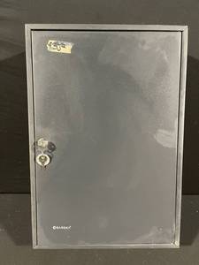 Barska Compact Steel Safe with Key Lock and Adjustable Interior Rails