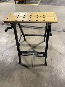 KingCraft Work Bench 3626 - 2-Board Wood Top with 1-Inch Bench Dog Holes
