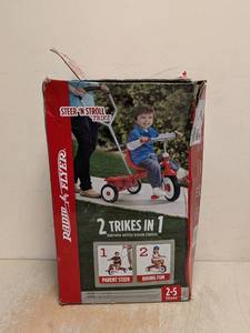 NEW RADIO FLYER 2 TRIKES IN 1 (AGES 2-5)