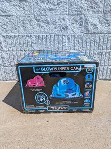 NEW FLYBAR 6V GLOW BUMPER CAR (AGES 1 12-4)