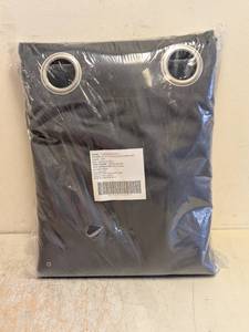NEW VELVET TOTAL BLACKOUT PANEL PAIR GRAY