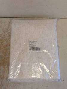 NEW HAZE SHEER PANEL PAIR LINEN
