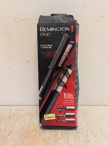 NEW REMINGTON ONE FLAT IRON  CURLER