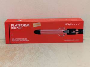 NEW FHI HEAT PLATFORM BOUNCE 1 TOURMALINE CERAMIC PRO CURLER