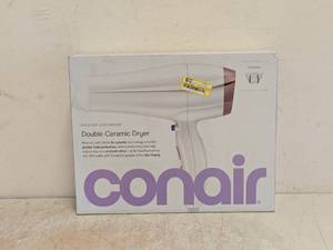 NEW CONAIR DOUBLE CERAMIC DRYER