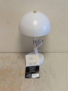 NEW MAINSTAYS LED DOME CORDLESS TABLE LAMP