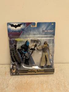 NEW MATTEL RIOT STRIKE BATMAN VS FEAR SHOT SCARECROW