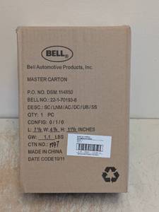 NEW BELL AUTOMOTIVE PRODUCTS ROCK-N-RIDE ACDC SEAT COVER