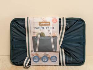 NEW CLEVERMADE CARRYALL TOTE 2PK GREEN