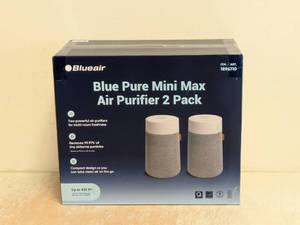 NEW BLUEAIR BLUE PURE MINI MAX AIR PURIFIER 2PK