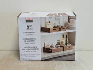 SEVILLE CLASSICS STORAGE BIN SET 4PC