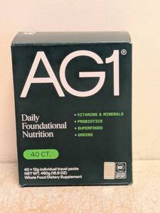 NEW AG1 DAILY FOUNDATIONAL NUTRITION 40CT