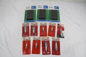 Arnold Air Filter & Champion Spark Plugs - Lawn Equipment Parts Assortment
