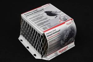 Hy-Guard Exclusion Stainless Steel Exhaust VentGuard - Easy Install for 3-Inch and 4-Inch Vents