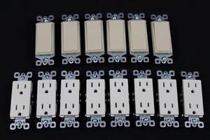 Assorted Rocker Switches & Duplex Outlets