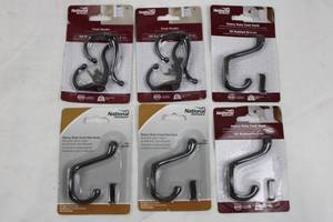 National Hardware Coat Hooks & Heavy Duty Coat Hook - Oil Rubbed Bronze (N330-886  V166)