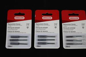 Oregon Replacement Stones (Lot of 3) - 732 Inch & 532 Inch for Sure Sharp Electric Sharpeners