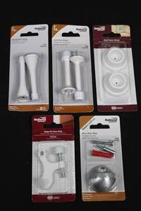 National Hardware Door Stops Assortment - Spring, Rigid, Wall, Hinge Pin & Floor Stops