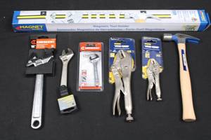 Magnet Source Magnetic Tool Holder Bar (24 in) Crescent & Irwin Pliers - Mixed Tools