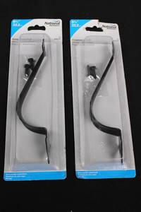 National Hardware Ornamental Pull 8-34 in Black Powder-Coated Finish - Model N100-057