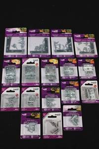 National Hardware Corner Braces Assortment - Zinc-Plated, Various Sizes