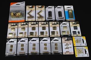 National Hardware Assorted Hinges, Corner Braces, Decorative Hinges & Brass Finish Hardware