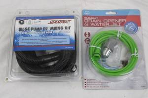 SeaSense Bilge Pump Plumbing Kit & Next CLEAR-IT Drain Opener & Water Jet (Lot of 2)