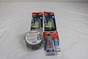 Loctite Epoxy Instant Mix General Purpose (2 Pack) & Rescue Tape Self-Fusing Silicone Tape