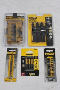 DEWALT Oscillating Blade Set - Magnetic Bit Driver Set - Drill Bit Kit