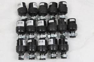 Assorted Cylindrical Actuators with Mounting Clamps - Barcoded 11-23 & 12-22