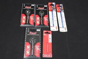 Freud Forstner Bits, DascoPro Cold Chisels & Milwaukee Glass & Tile Bit (Assorted Drill Bits)