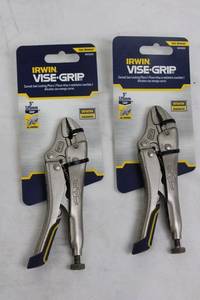 Irwin VISE-GRIP Curved Jaw Locking Pliers 5 (125 mm) (Lot of 2)