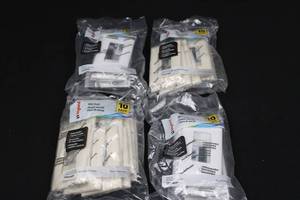 Legrand Pass & Seymour Wall Plates TP26WCP & TP26LACP (10-Pack) White & Light Almond