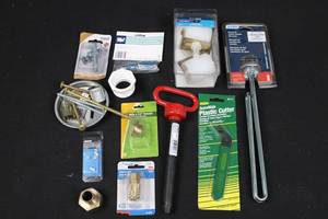 Camco USA Water Heater Element, Fletcher ScoreMate Cutter & Assorted Plumbing Hardware