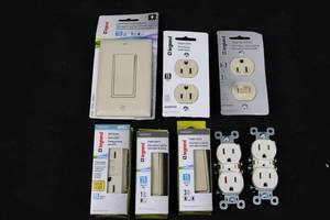 Legrand Pass & Seymour IvoryMarfil 15A Outlets & Switches - GFCI, Duplex & Paddle Switches
