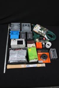 Woods Yard Master 3-Outlet Landscape Cord, Legrand Power Outlet & Gator Sanding Belts