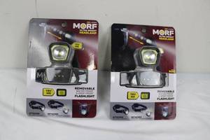 MORF Removables R230 230 Lumen Headlamp (Lot of 2)